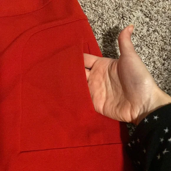 Maeve Anthropologie red skirt - Picture 4 of 4